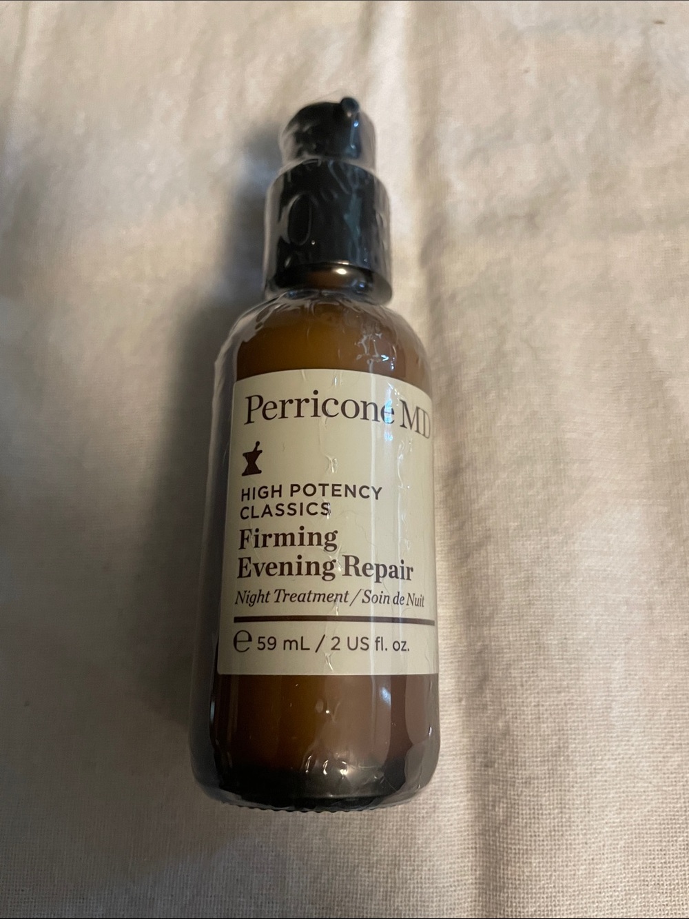 Perricone MD Firming Evening Repair – Brown and Black Pump Bottle